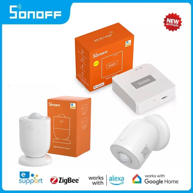 SONOFF SNZB-03P ZIGBEE 3.0 PIR MOWION SENSOR SENSOL SENSE SMART HOME DOMÁCNOSŤ DETEKTER DETEKTOR Pracuje s Alexa Google Home Assistant
