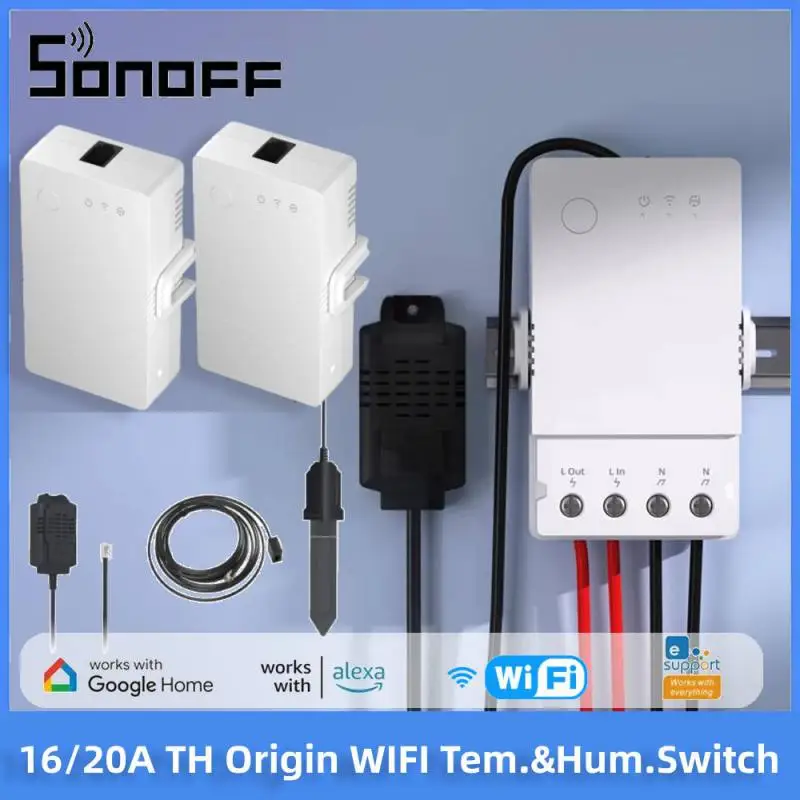 Sonoff th Origin WiFi prepínač inteligentný dom