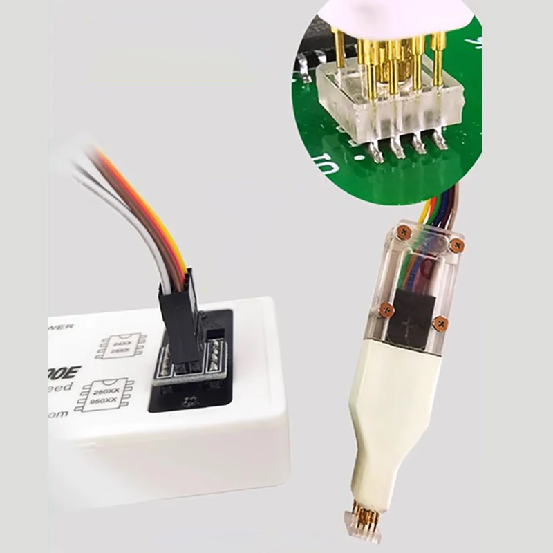 SOP8 W-SON CHIP STIAHNUTIE BARL Write Probe Sonda Spring Needle Flash EEPRROM Burner Kábel Burner