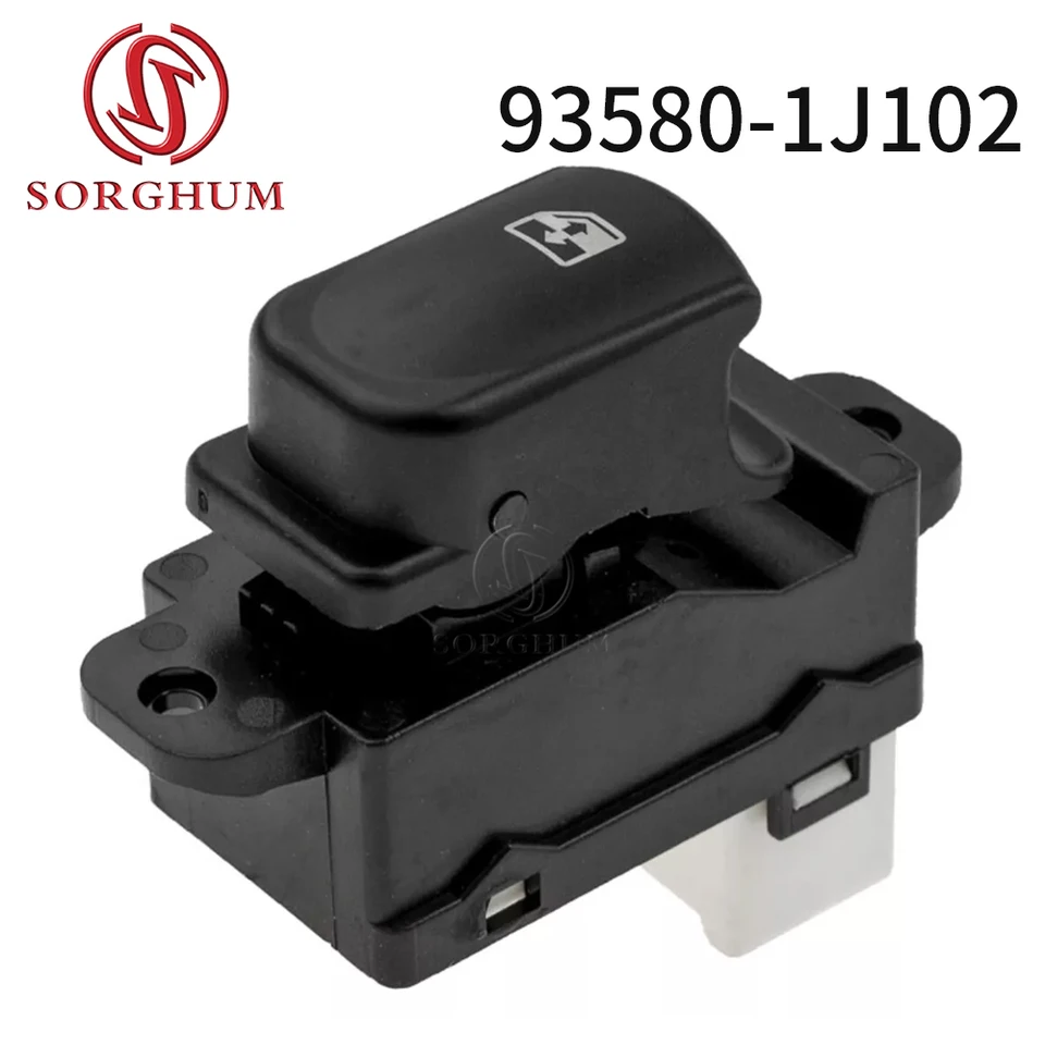 Sorghum 93580-1J102 Ovládanie prepínaču okna Prepínač pre cestujúcich pre Hyundai I20 2009 2010 2012 2012 2012