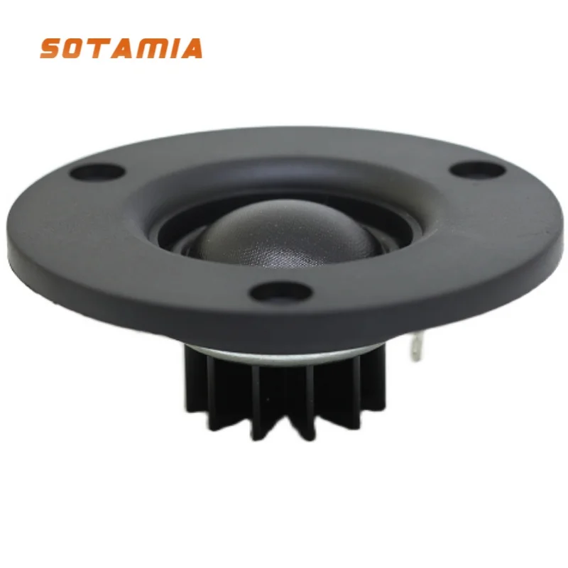 Sotamia 2ks 3 palc 74 mm Mini reproduktor 4 ohm 20-50 W výškový hodvábny film Treble Loudspeaker Home Amplifier Reproduktory s chladičom
