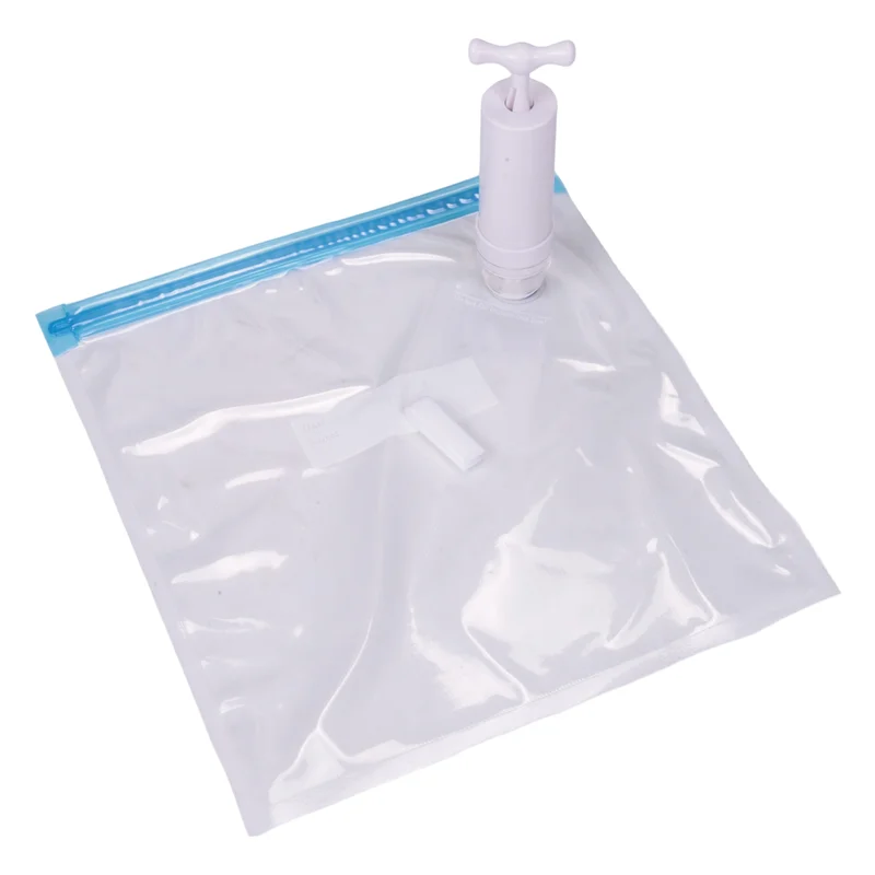 Sous Vide Tašky 15pack opakovane použiteľný elektrický vákuový úložný priestor na ukladanie tmelu s 1 ručným čerpadlo