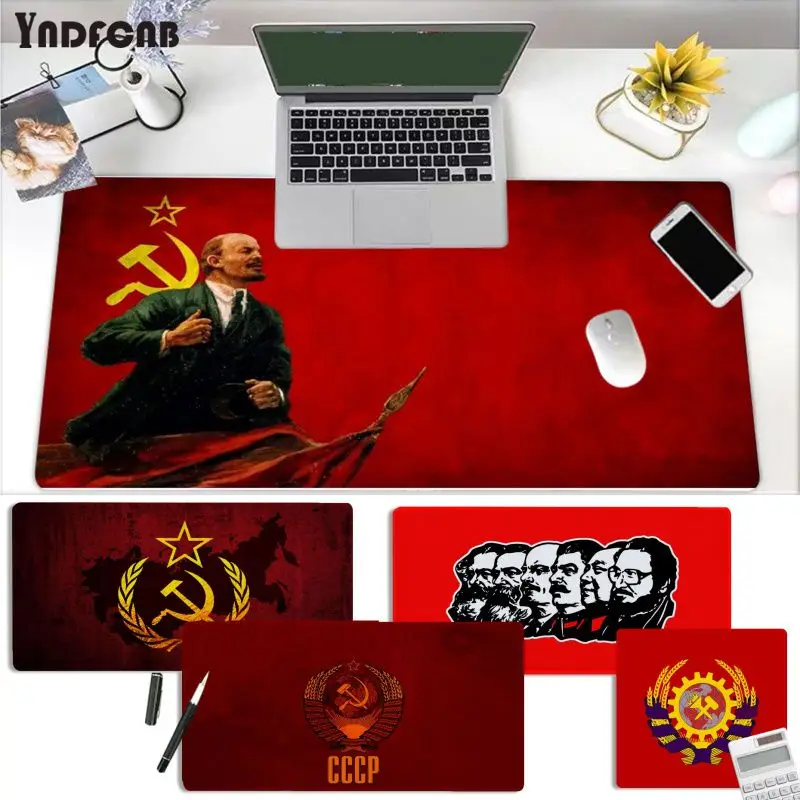 Sovietsky zväz USSR Vlajka Vintage Cool Veľké veľkosti DIY Vlastná podložka myši podložka pre deak rohož pre Overwatch/CS Go/World of Warcraft