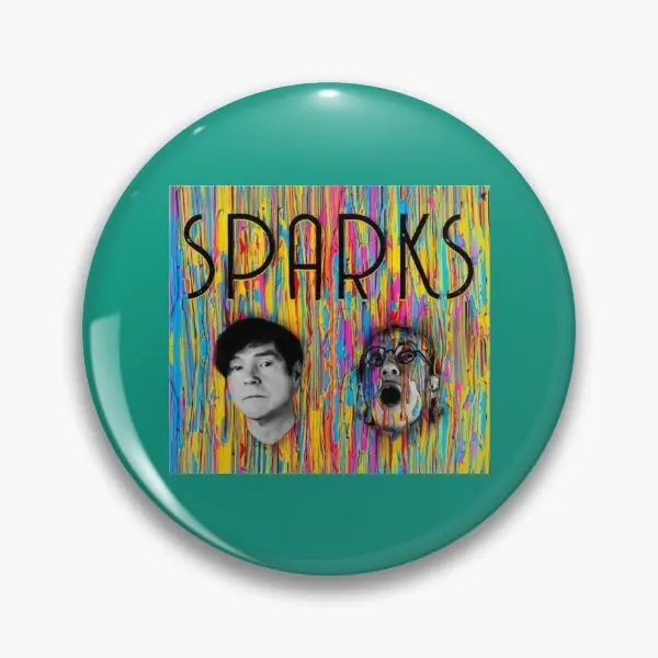 Sparks Band Sparks Brothers Ron Mael Soft Button Pin Dámske oblečenie Funny šperky darček kovový kov Creative Badge Lover