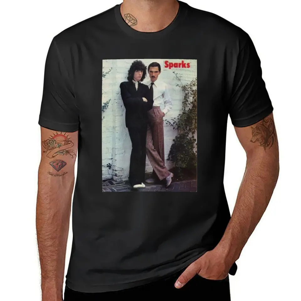 Sparks Band, Sparks Brothers, Ron Mael Tričko letné oblečenie hippie oblečenie pánske tričko