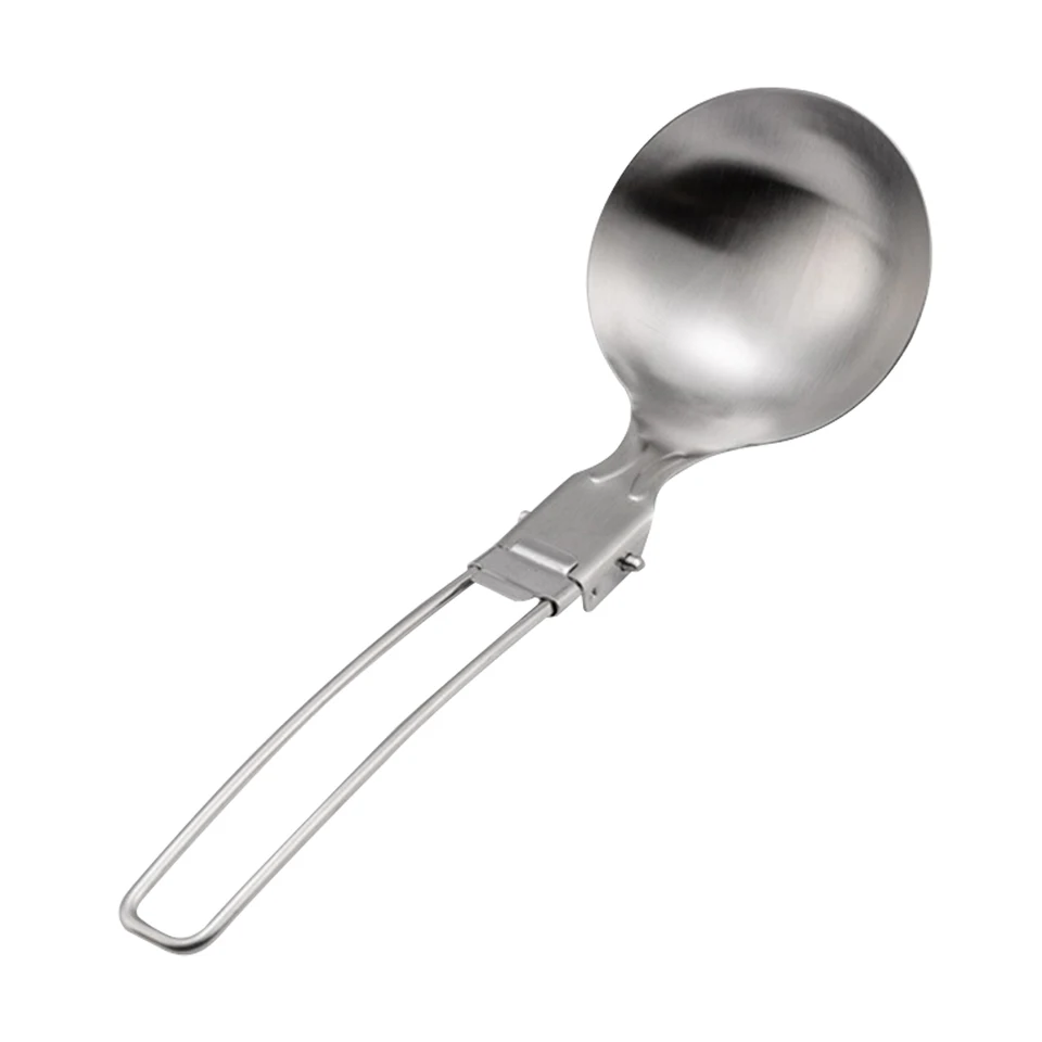 Spatula lopata na panvicu na panvicu z nehrdzavejúcej ocele Camping Coens Coens skladacie riadové riady Piknikové vybavenie