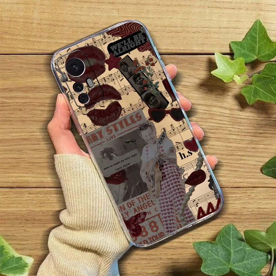 Spevák H-Harry-Styles-S Pase pre telefón pre Xiaomi 11 Redmi Note 11 5G 8T 9a 9 10t Note8 POZNÁMKA9 12Sultra Priehľadný prípad