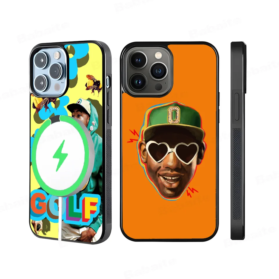 Spevák Tyler The Creator Rapper Igor Phone Magnetic pre iPhone 16 14 13 12 11 15 Pro Max Plus pre Magsafe Wireless Nabíjanie