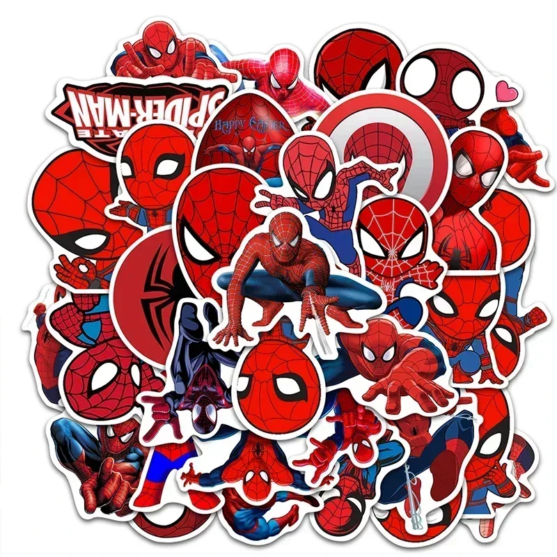 Spiderman nálepky Disney Movie anime obtisky