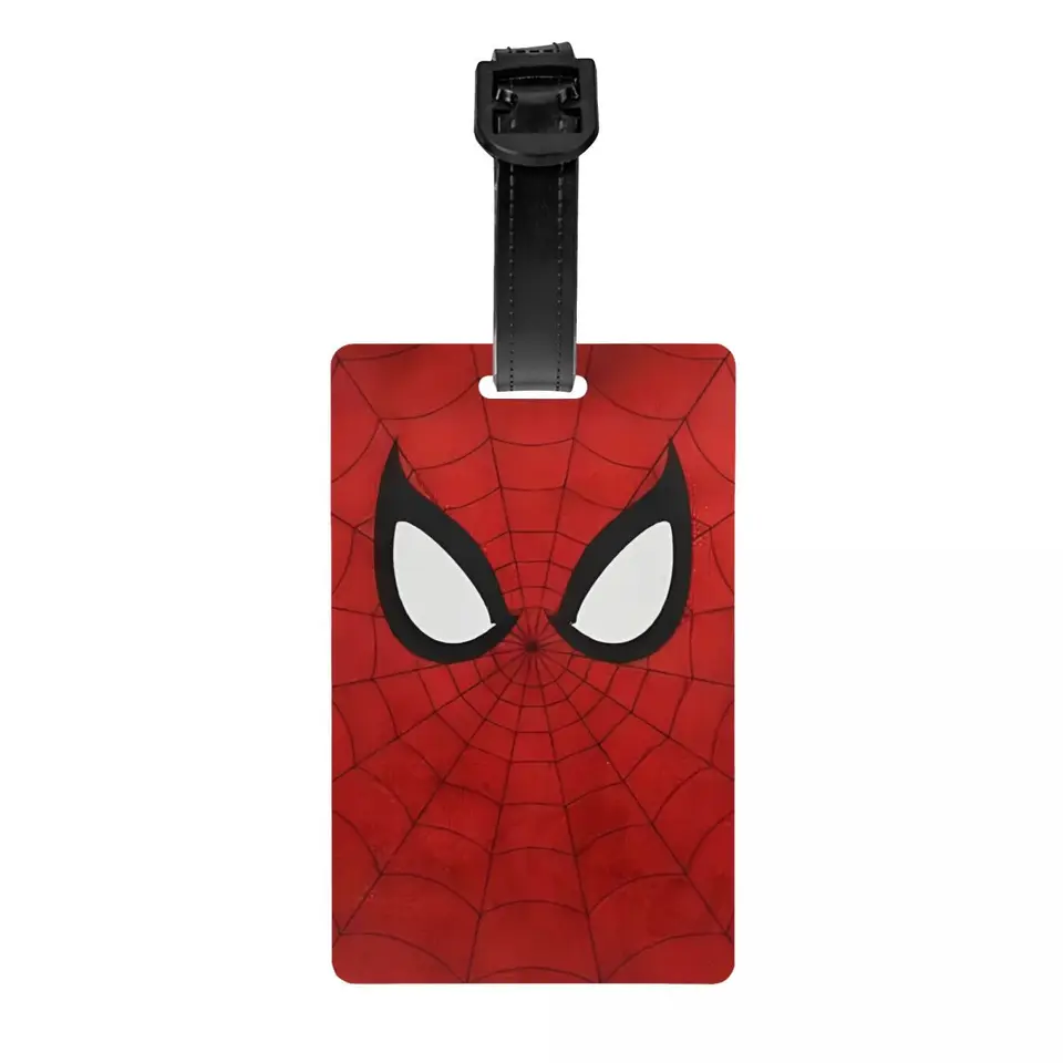 Spiderman Spiderman Spiderverse superhrdina batožinové tagy kufrový kufrový príslušenstvo štítok batožinová batožina značky prípady názvu Id adresa