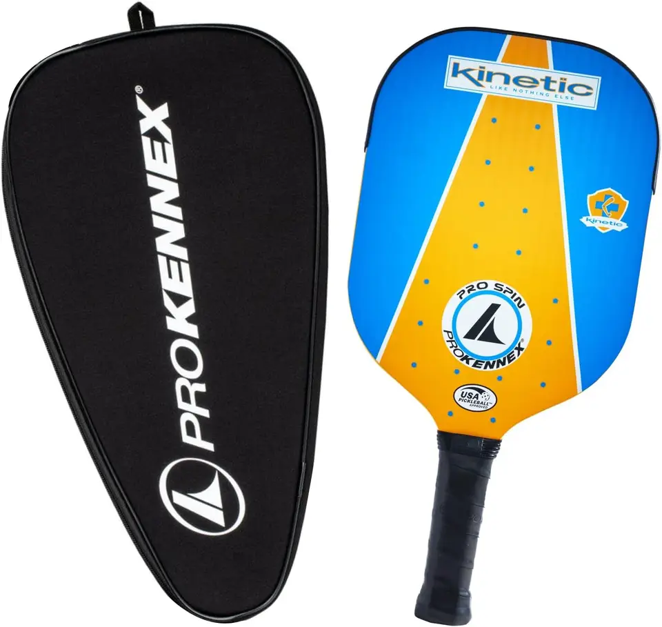 Spin Model s pádlom - pickleballové pádlo s grafitovým vložkou a textúrovaným povrchom - Comfort Pro Grip - usapa schválený