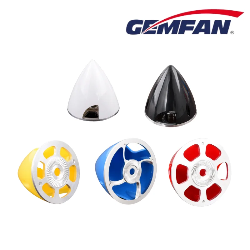 Spinner 38 mm 45 mm 51 mm 57 mm 63 mm 70 mm 75 mm pre RC lietadlo DIY diely Hobby Príslušenstvo Hliníková základňa plastový spinner gemfan