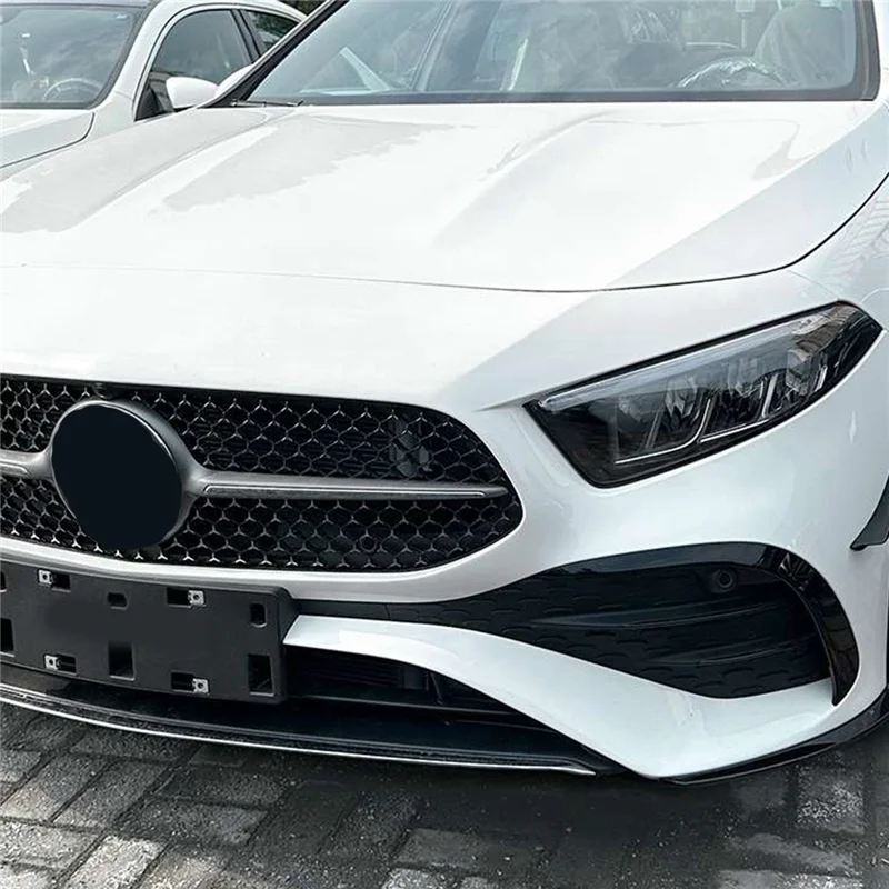 Spiter Splitter Lip Spoiler Side Wind Nôž pre Mercedes-Benz A Class W177 2023+ A180 A200 AMG Side Spoiler B