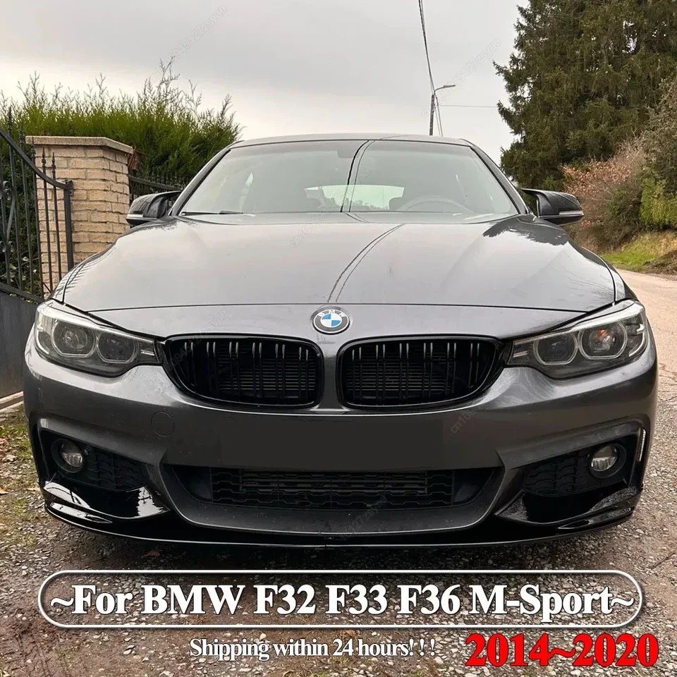 Spiterový kryt na predný nárazník Splitter Cover Spiler Lip pre BMW F32 F33 F36 4 Series 420I 425I 430I 440I M440I 420D 2014-2020 M-Sport