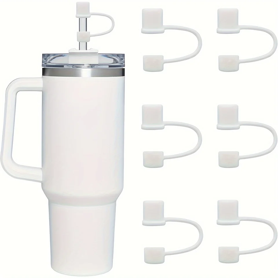 Splash Proof Silicone Slaw Tips Cover Prach Proof zástrčky Ochranná krycia čiapka slamy pre Yeti/ Stanley Cup 40oz/ 30oz