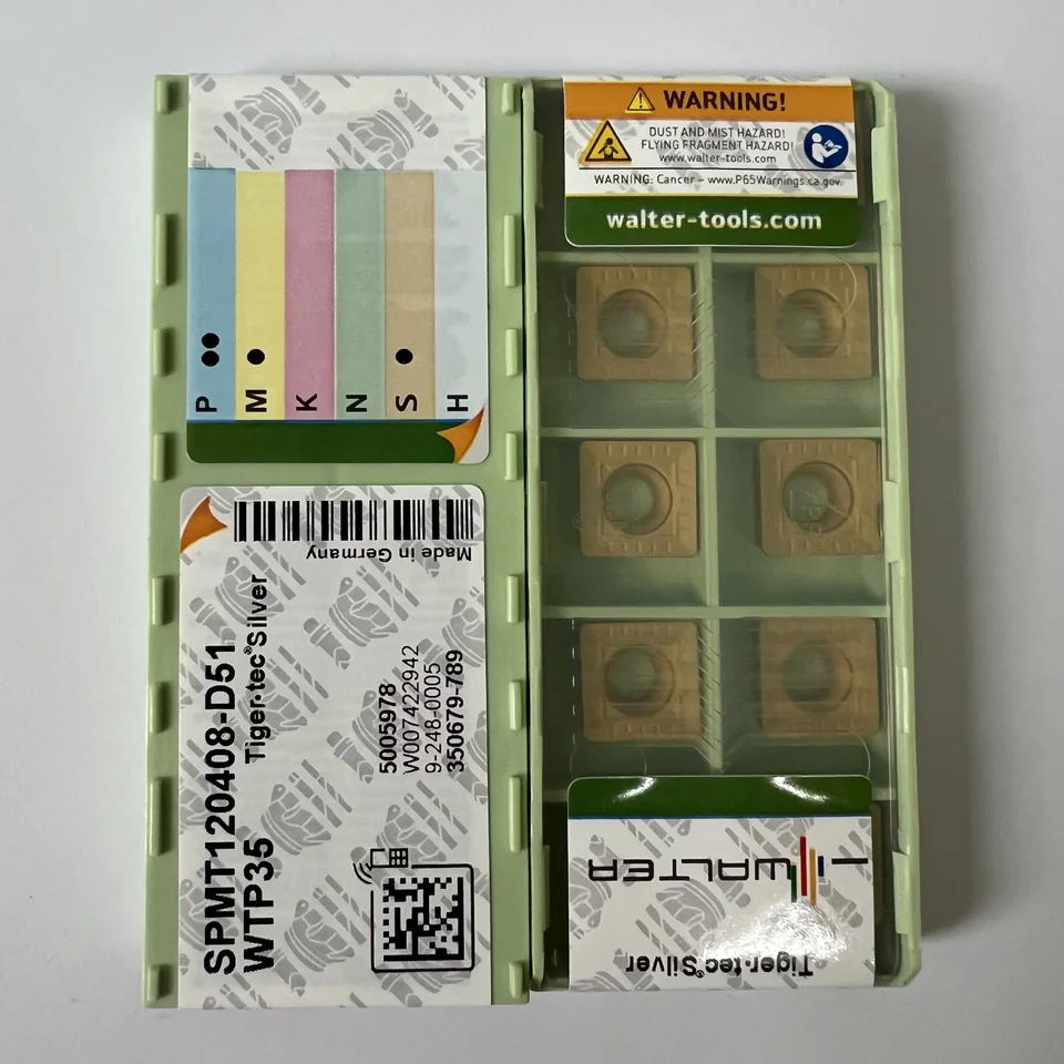 SPMT120408-D51 WTP35 10ks zliatina Blade