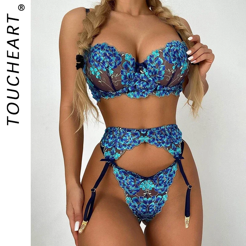 Spodná bielizeň femme Transparentné spodné prádlo pre sexy ženy podprsenka erotické spodné prádlo Ženské oblečenie dámske spodné prádlo Set Lingerieset Dames