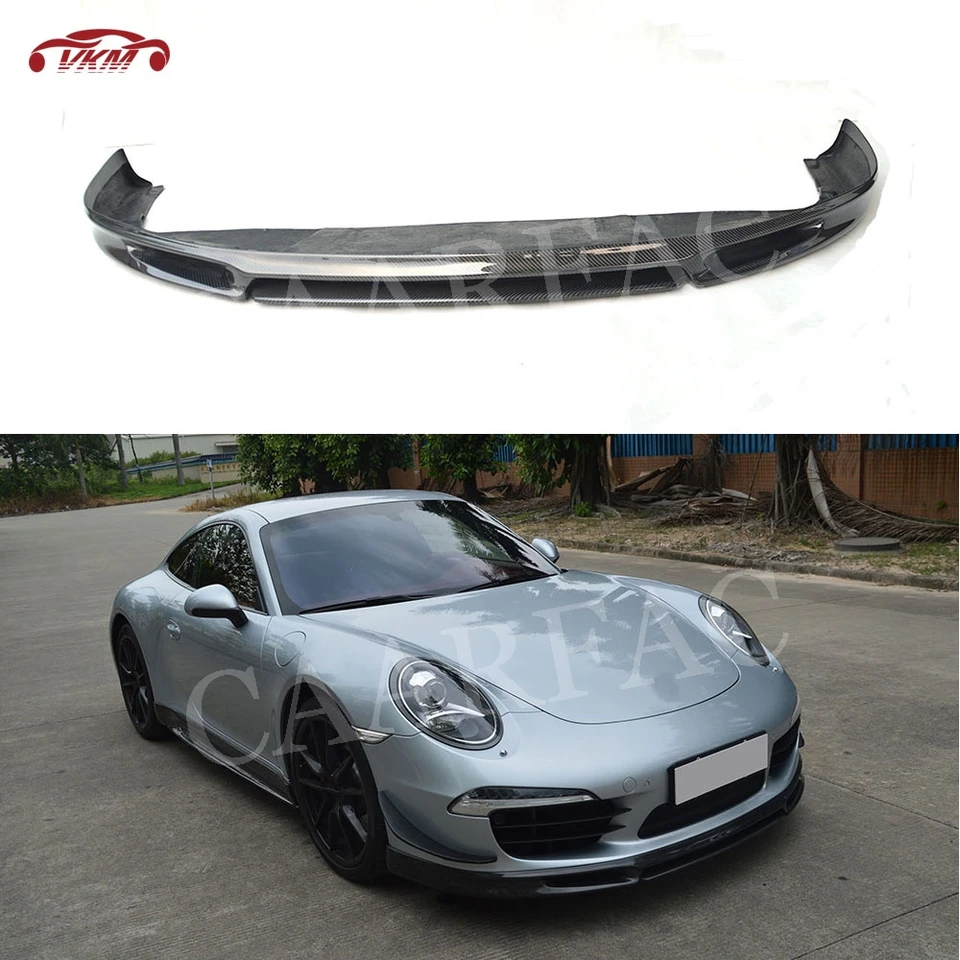 Spojler na predné nárazníky z uhlíkových vlákien Fit pre Porsche 911 991 GT3 2012 - 2015