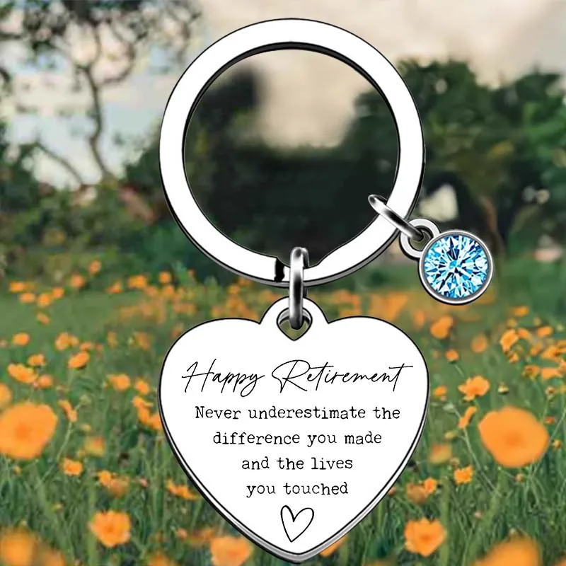 Spolupracovník, darčeky šéfa Kľúčové reťazové kruhové sestry, učiteľ, priateľský darček Darček Keychains prívesok ocenenie darček