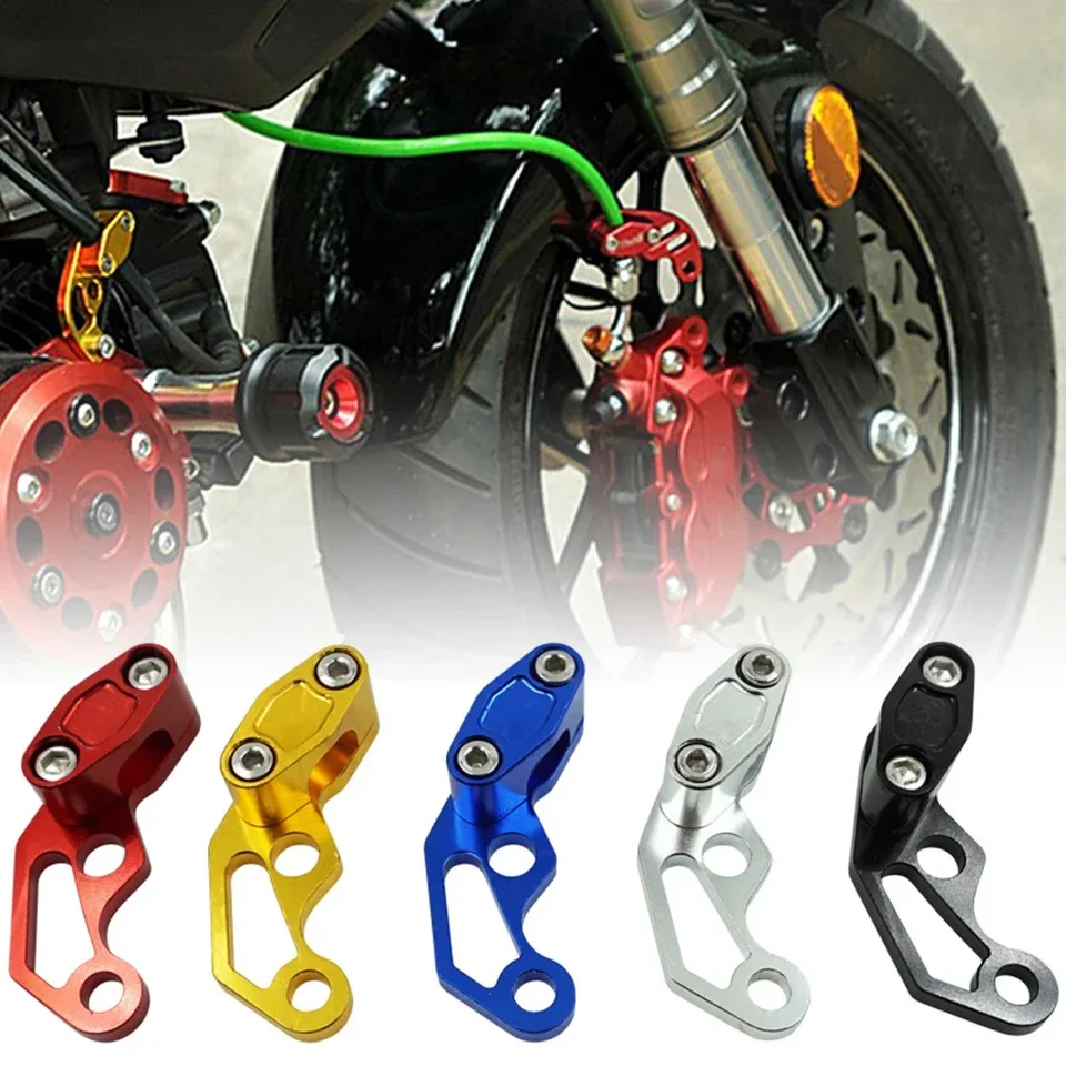 Spona z bŕzd motocyklovej hadice modifikovaná olejová hadicová brzdová čiara Clamp Clamp Chránič horúceho predaja hliníková spona zliatiny pre väčšinu častí motocykla