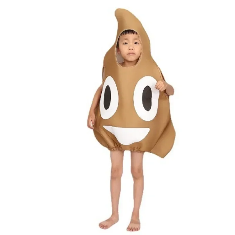Sponge Poop Performance Suit Halloween Party Fun Cosplay Stool Excrement Ordere kostým m70