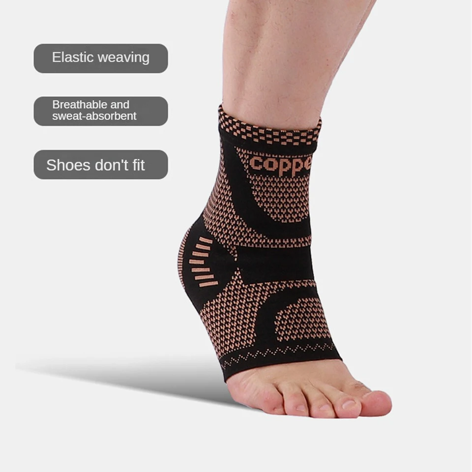 Sport Anklet Podporná pletená plošina Warm Warm Fiber Fiber Hmotnosť nastavená