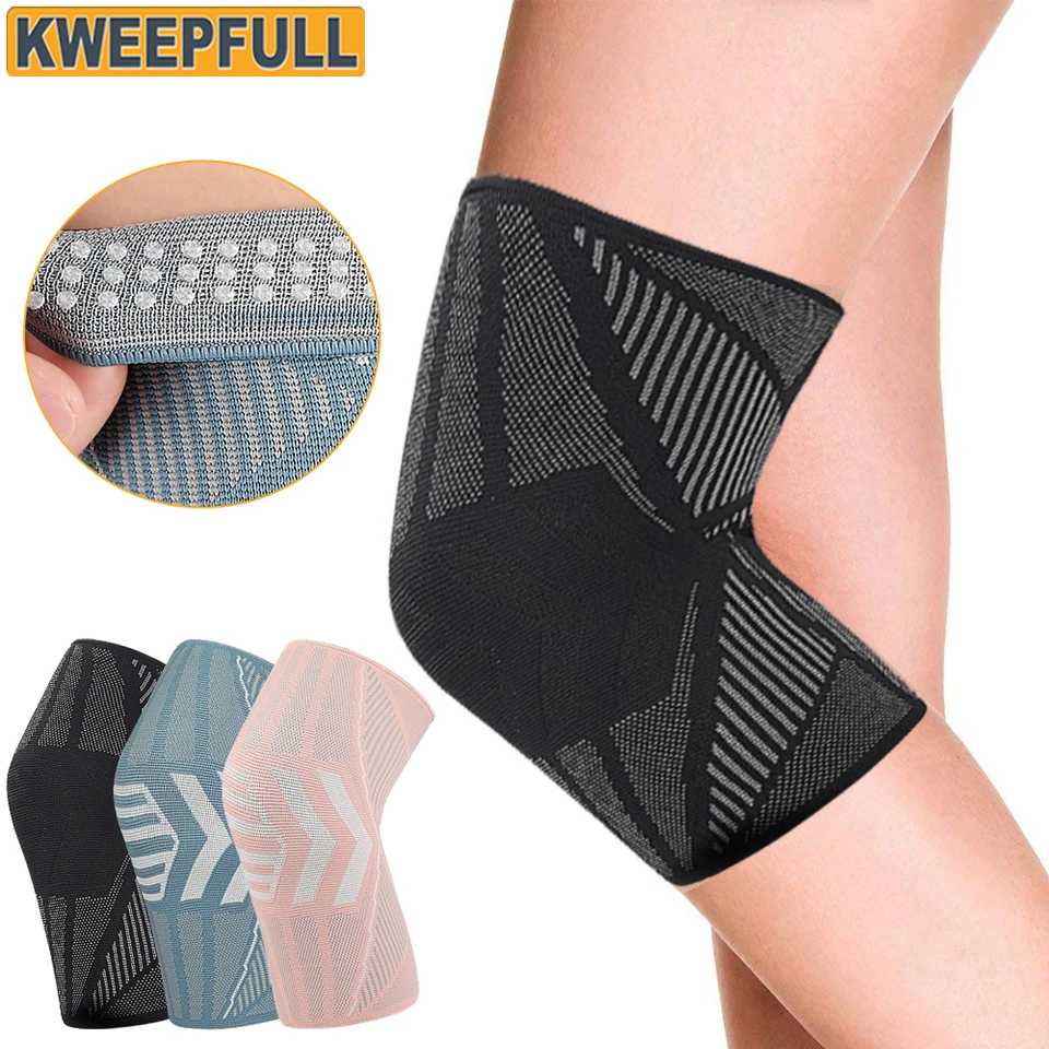 Sport Knee Support Brace - Najlepšie nekĺzavé rovnátka pre koleno bolesti Ženy a muži, rukávy na koleno na spustenie artritídy ACL