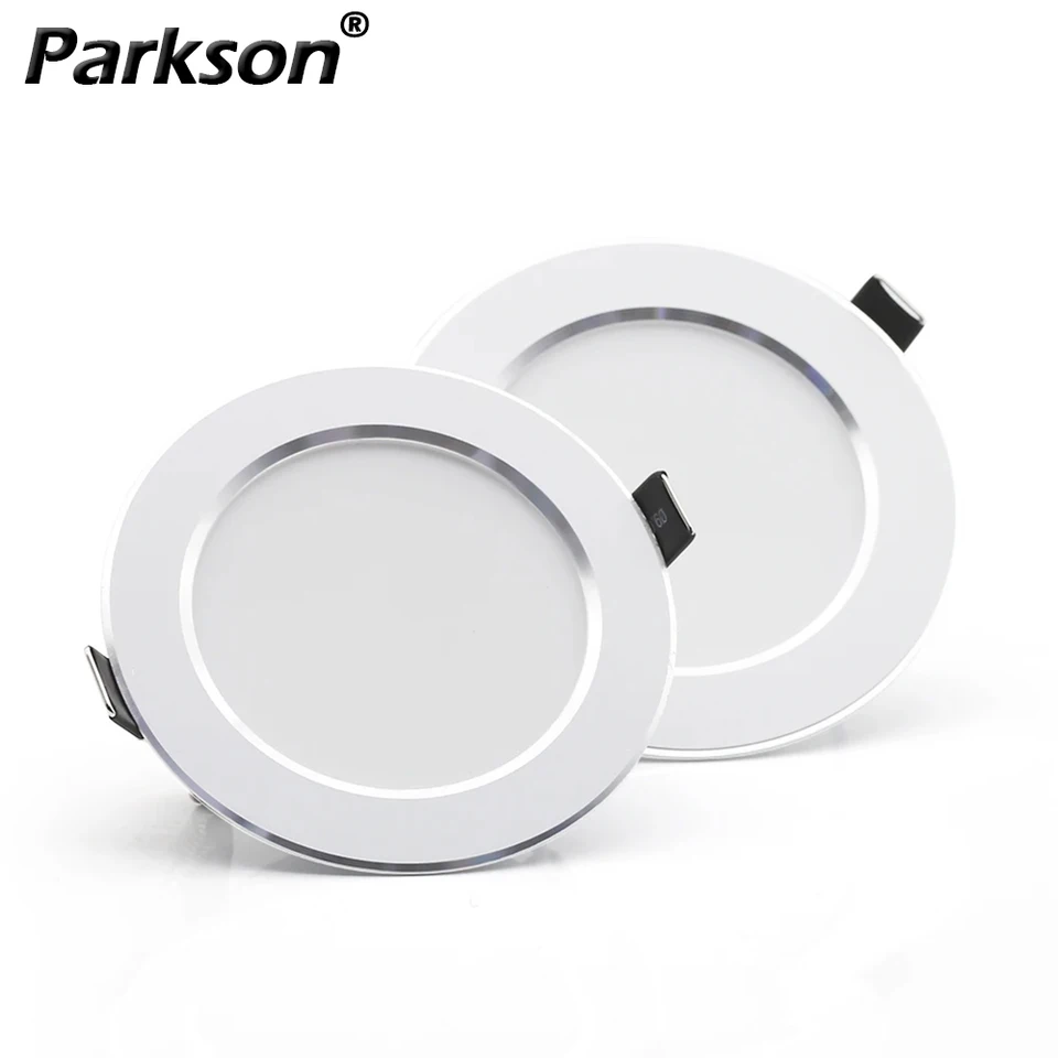 SPOT LED Downlight Strop Strop AC 220V 240V 7W 9W 12W 15 W 18W Spotlight Cold Warm White White Round Zapustené lampa LED svetlo Lighting Lighting
