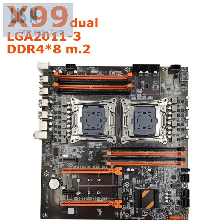 Spot nová X99 hlavná doska Dual-Way 2011 PIN CPU RECC DDR4 MAME DNF Game Studio Multio otvorené