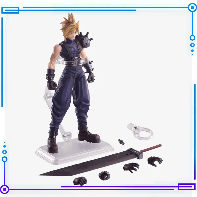 Spot Origin Square Enix Se Prineste Arts Final Fantasy 7 Claude Mobile Figurín Model hračky Gift Anime Movie Multiverse