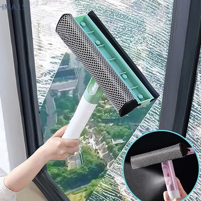 Spray Scrap Strip Wipe Squeegee Glass Cleaner Window Wiper Scrapper Cleaning Showeegee pre náradie pre čistenie domácnosti