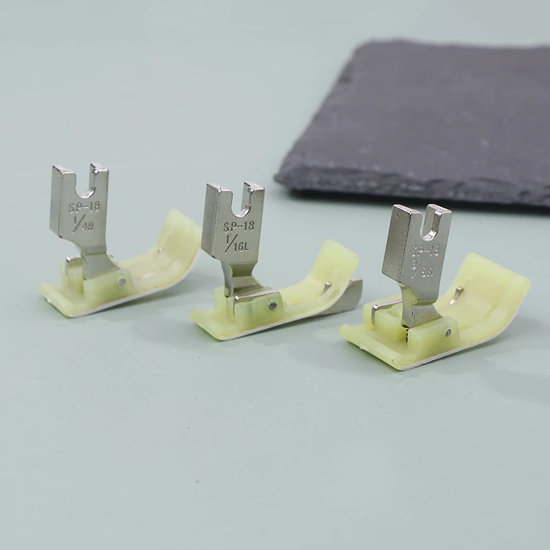 Sprievodca pravou /ľavou hranicou Presser Foot pre priemyselnú ihlu Single ihly Straight Lockstitch Sprievodca šijacími strojmi Šiť príslušenstvo