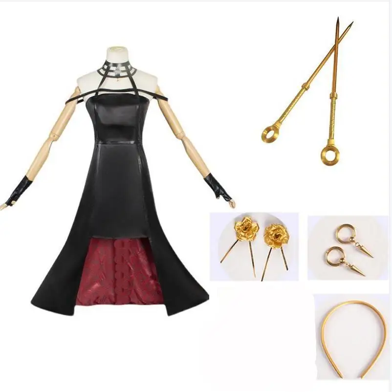 Spy Family Yor Forger Play Cosplay Weapon Cos Home Coswear Anime Thorn Princezná Joel Blair Cosplay Dámske oblečenie na sklade