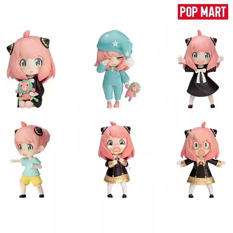 Spy x Family Anya Series Blind Box Anime Action figure Model Model tajomstvo box Guess Bag Room Ozdob pre dievčatá darčeky hračiek