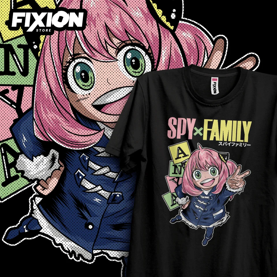 Spy x Family Lanime T tričko Darček pre milenec anime celú veľkosti bavlna