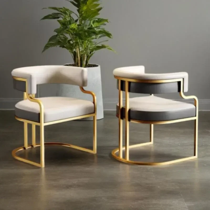 Spálňa Sillas Para Comedor Makeup Moderná obývacia izba stoličky Nábytok Balkón Domov relaxačný single Sillas de Comedor