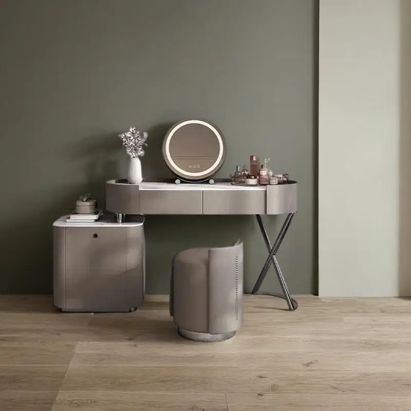 Spálňový nábytok make -up márnosť stola Luxusný nechtový salón stôl