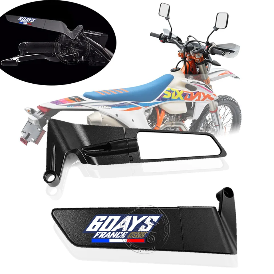 Spätné zrkadlo motocyklov pre KTM TPI Excys šesť dní 250 350 450 530 SX 150 na zníženie pevného krídla spätného zrkadla odporu vetra odporu