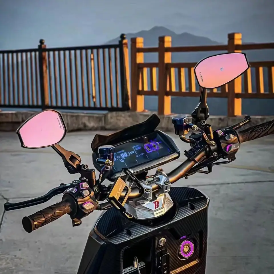 Spätné zrkadlo pre motocykle proti motocyklu Anti Glare AOS4 pre BMW deväť T F900XR R18 BMW K100 Duke 250