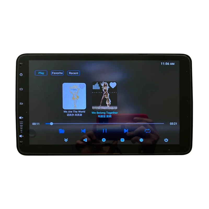 Spätný fotoaparát dotyková obrazovka dvojité dinové auto rádio 2+32 GB s ips obrazovkou Android Player