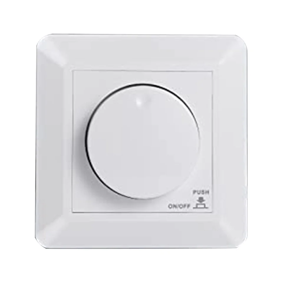 Spínač LED stmievacieho stmievania, stmievanie namontovaný na preplachovanie pre stmievateľné LED a halogénu, 5-300 W Dimmer Switch LED, fázové riadenie stmieva
