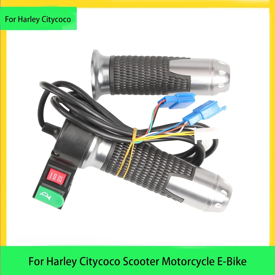 Spínač prevodovky s rýchlosťou 60 V s rýchlostným spínačom s Modifikáciou Elektrických bicyklov Horn pre motocyklové bicykle Harley CityCoco Scooter Motorcycle