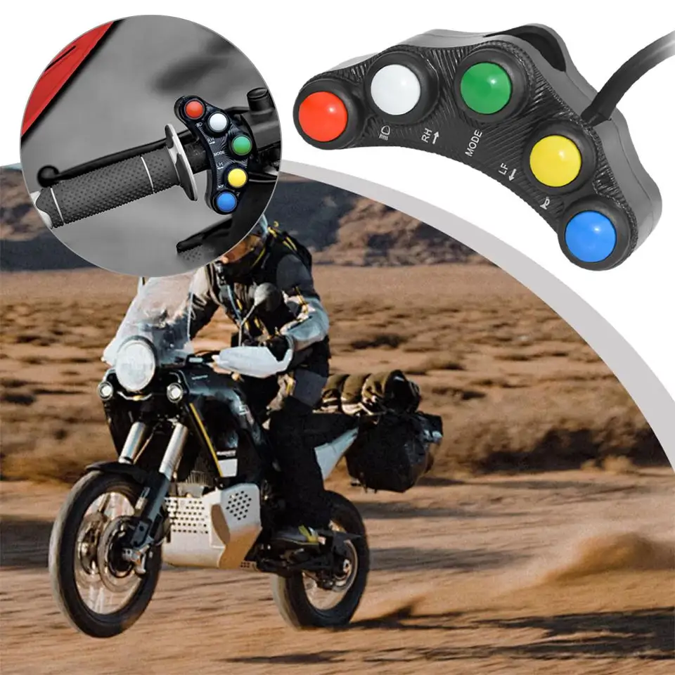 Spínač riadenia motocykla 7/8 