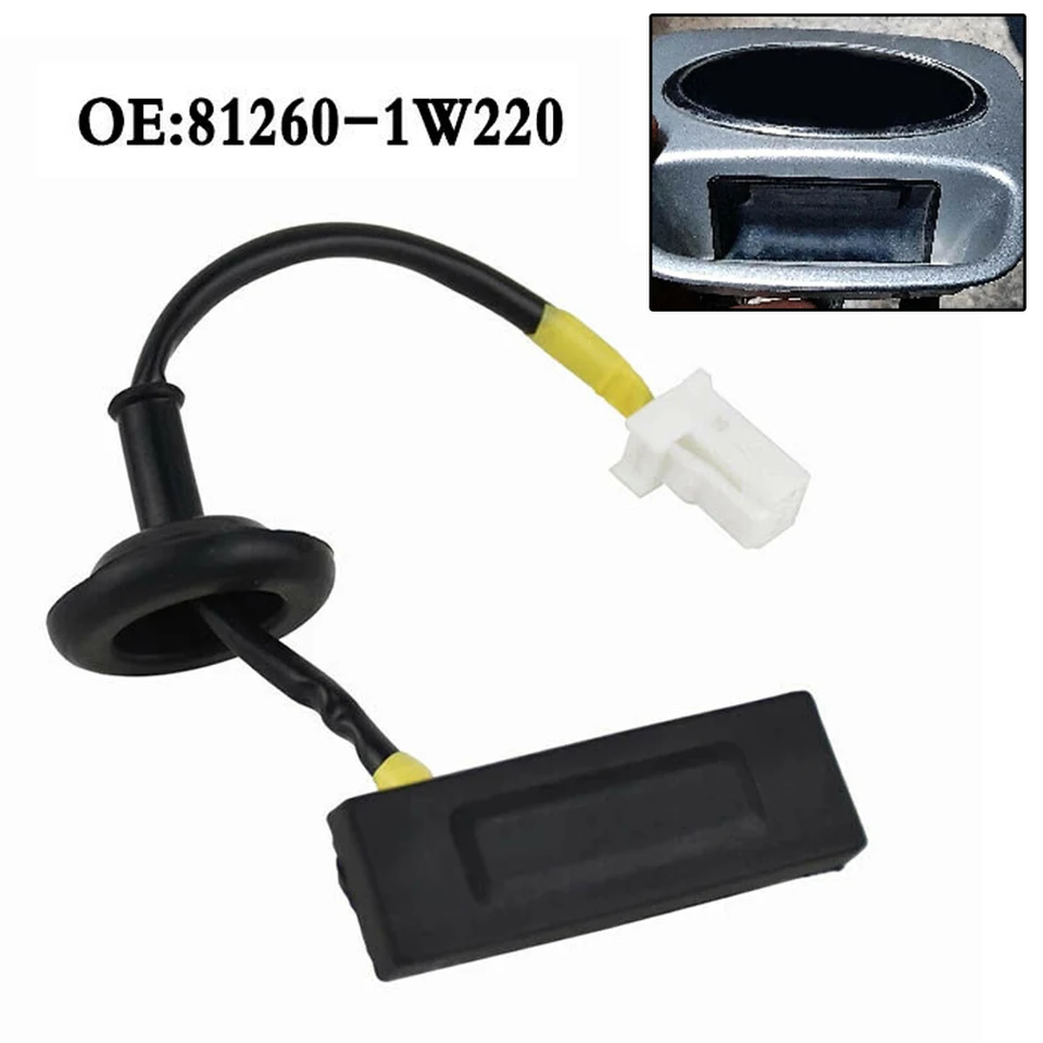 Spínač rukoväte zadného kmeňa zadného kmeňa veka 81260-1w220 pre Kia Picanto pre Hyundai i30 pre KIA pre Rio Mk3 (2011-2017)