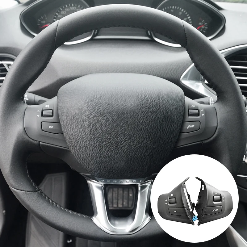 Spínač tlačidla na volant pre auto pre Peugeot 308s 2008 Nový 308 98084115ZD