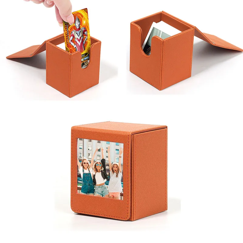 Square Film Foto Photo Storage Box pre Fujifilm Instant Film Camera Instax SQ40 SQ10 Square Link Link Printer PVC Picture Display