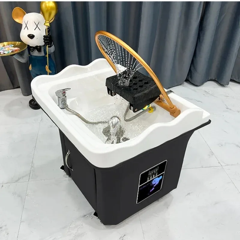 Squish Comfort Chrampo Stoličky sťahovanie postele stanica voda cirkulácia hlavy kúpele na pranie šampouineus salón nábytok WZ50SC