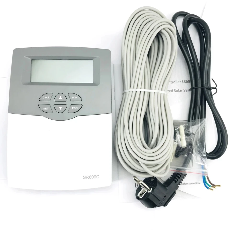 SR609C Intelligent Solar Water Ovládač pre integrovaný tlakový systém ohrievača slnečnej vody