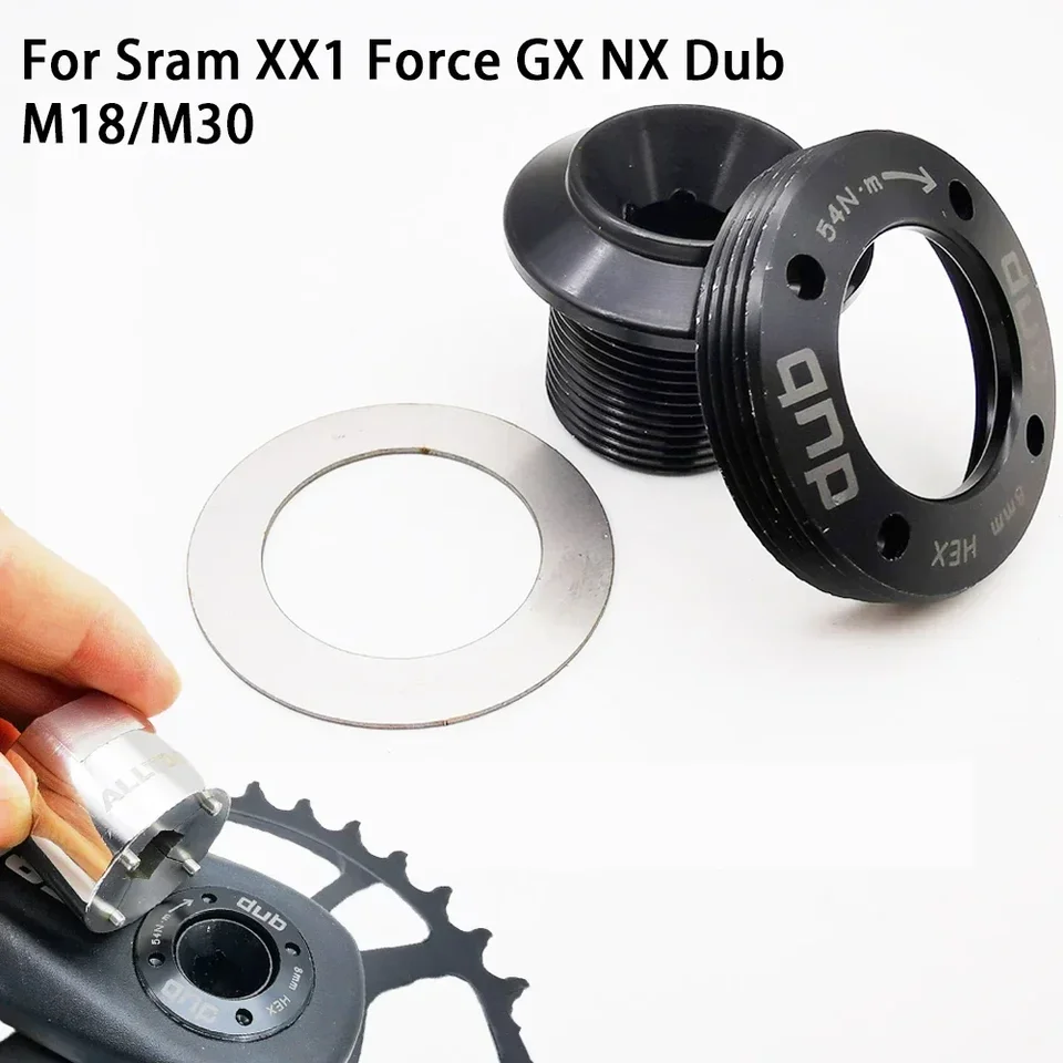 SRAM XX1 sila GX NX DUB CRANK ARM KIT KIT TESTNÁ TENIE ČERVENÝ NÁKLADNÝ DUB KRIKOVÝ KREK SÚVISLOSTI SLUŽBY M18/M30