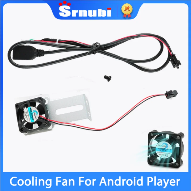 SRNUBI 5V je dodávaný s ventilátorom chladenia rádiu Iron Bracket Car pre CPU CPU CPU CPU CPU CPU Android